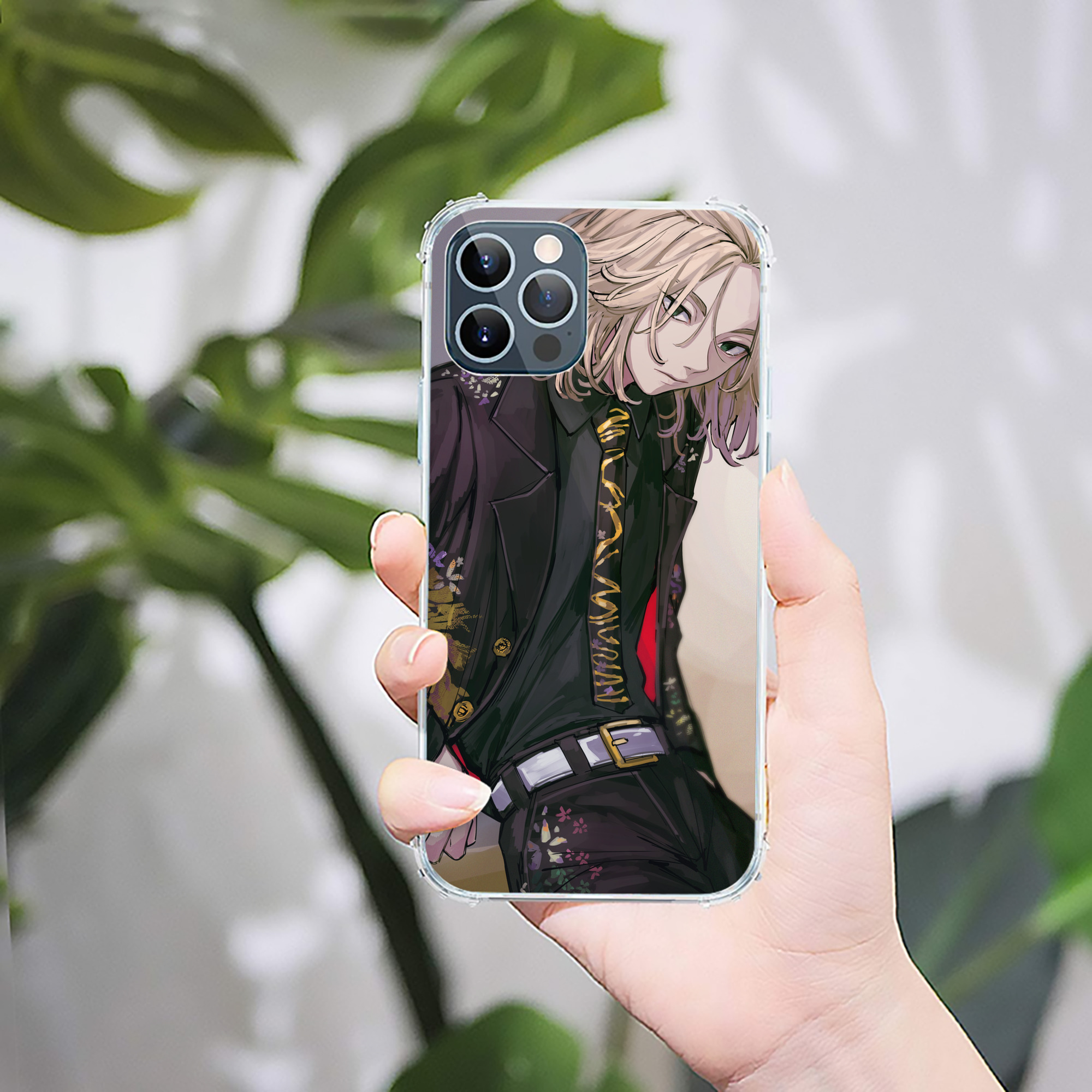 （画像用） 東京リベンジャーズ Tokyo Revengers 【iPhone 12シリーズ対応】透明スマホケース（クリアソフトケース）